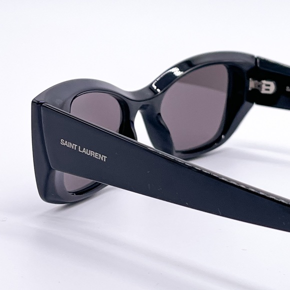 NEW  SAINT LAURENT SL593 001 BLACK WOMEN SUNGLASSES SAINT LAURENT SL 593 001 - Picture 6 of 15